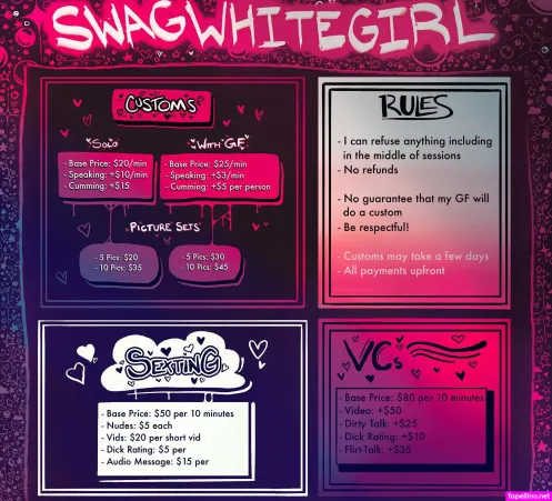 Swagwhitegirl OnlyFans Thumbnail #HgzVNG8OcI