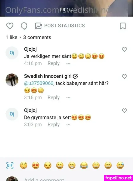 Swedishinnocentgirl OnlyFans Thumbnail #vs4mNmNAIl