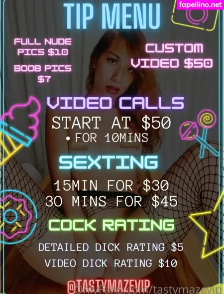 Tastymazevip OnlyFans Thumbnail #zcFdf2lATh
