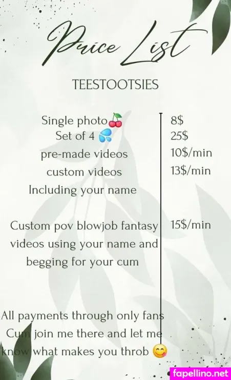 Teestootsies OnlyFans Thumbnail #bhR3Mc1X7H