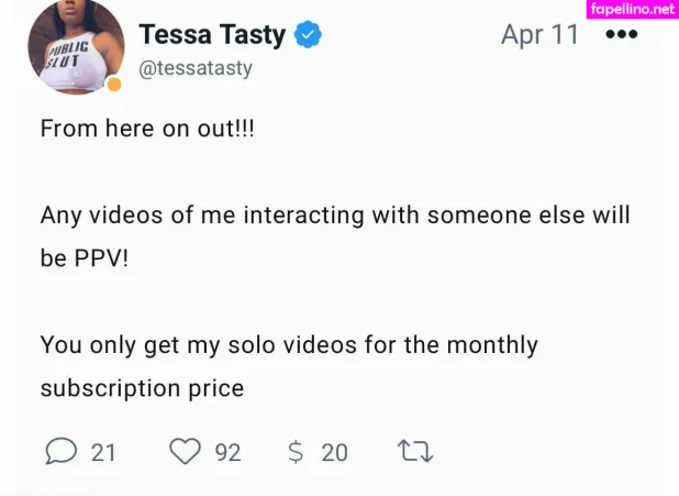 Tessatasty OnlyFans Thumbnail #eWV7Rqiwan