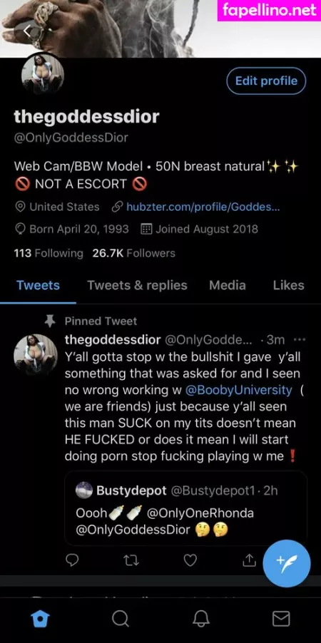 Thegoddessdior OnlyFans Thumbnail #OvihaHhQua