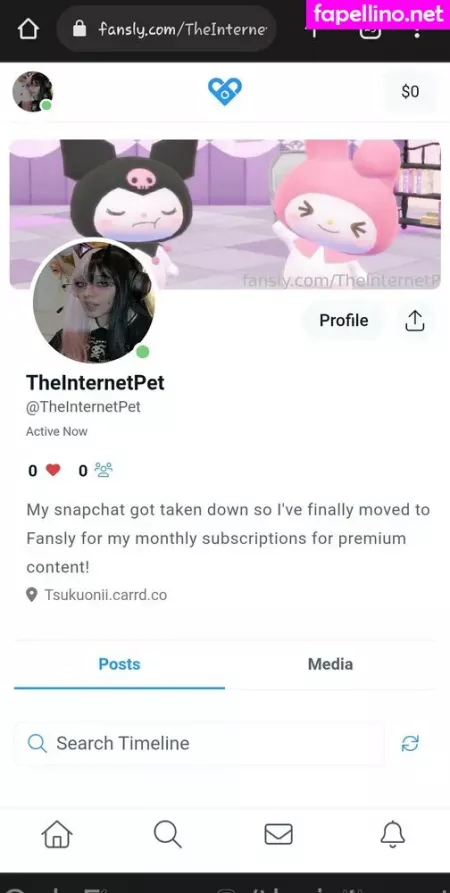 Theinternetpet OnlyFans Thumbnail #WyVGWwRoBq