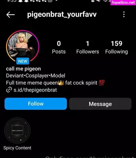 Thepigeonbrat OnlyFans Thumbnail #25NPMJsjLt