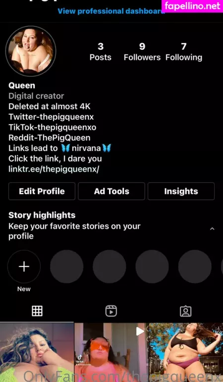 Thepigqueenx OnlyFans Thumbnail #zigz22iGtq
