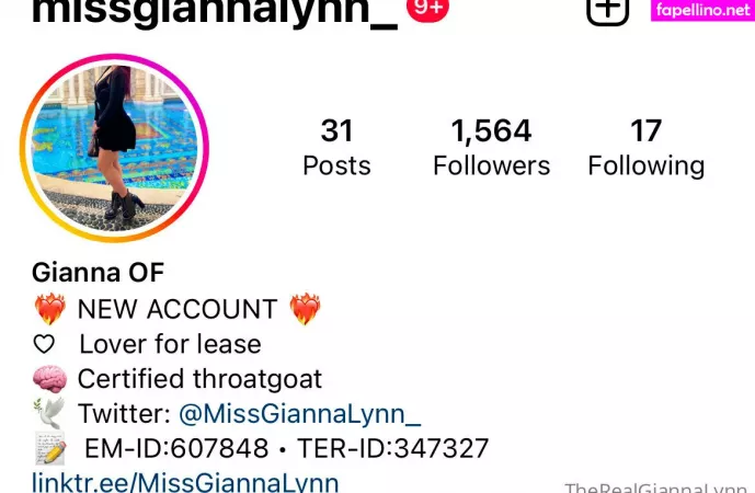 Therealgiannalynn OnlyFans Thumbnail #84mMOccCIm