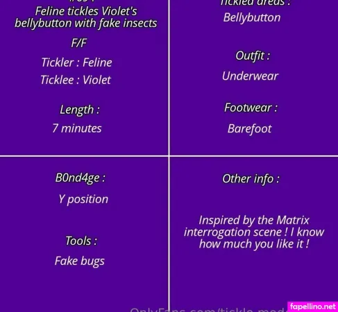 Tickle Model Feline OnlyFans Thumbnail #O2GV0RzsH6