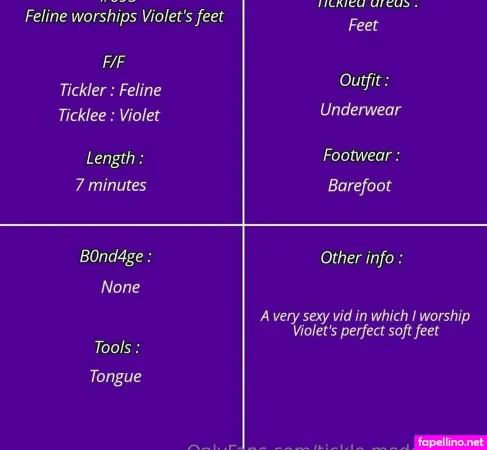 Tickle Model Feline OnlyFans Thumbnail #vGq14Ikx24