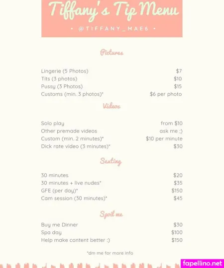 Tiffany Mae6 OnlyFans Thumbnail #VRZcuuCaOo