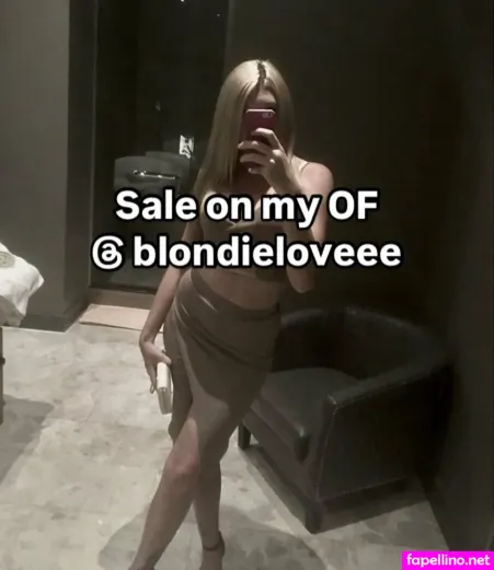 Tinablondielove OnlyFans Thumbnail #VXvMqAAM5O