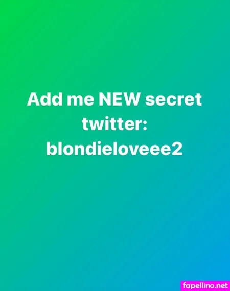 Tinablondielove OnlyFans Thumbnail #ZnnCLDUJGy