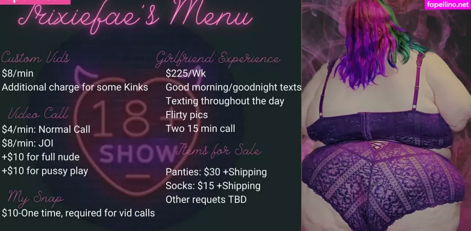 Trixiefae21 OnlyFans Thumbnail #PHrOoFA6ks