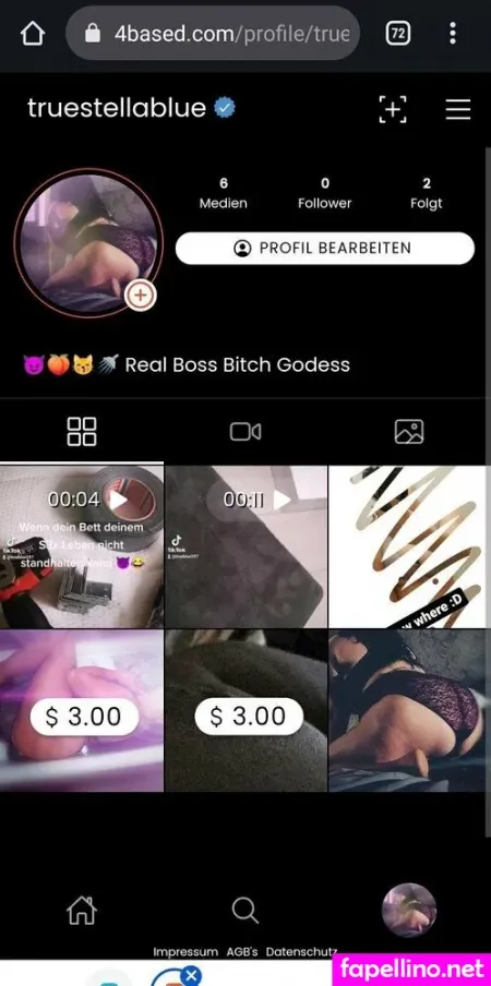 Truestellablue OnlyFans Thumbnail #IqSXgE9f6W