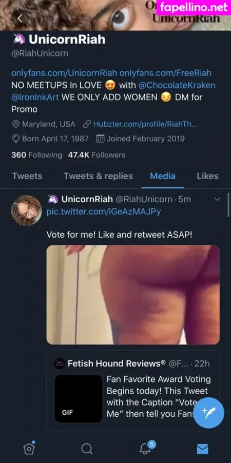 Unicornriah OnlyFans Thumbnail #Jz4dr5zDeJ