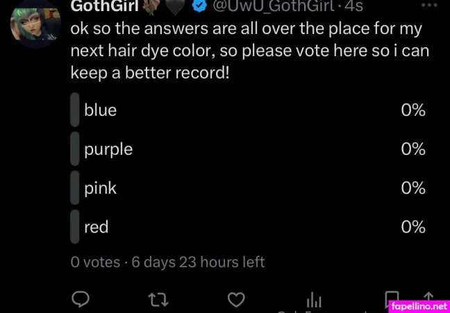 Uwu Gothgirl OnlyFans Thumbnail #DmCUK50nhk