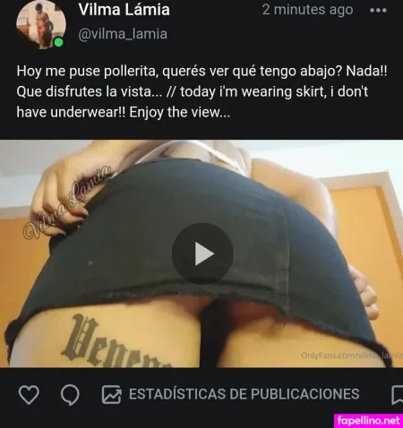 Vilmalamiafree OnlyFans Thumbnail #iNjCMTQ70y