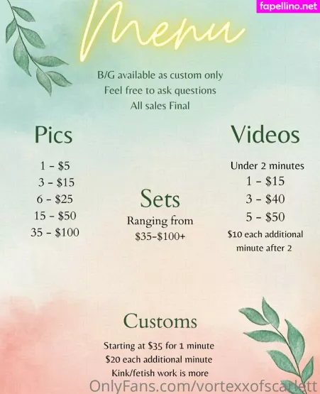 Vortexxofscarlett OnlyFans Thumbnail #2XS63XPq9U