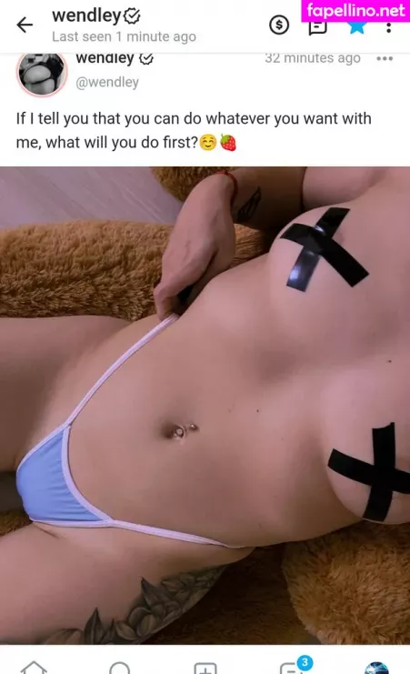 Wendley OnlyFans Thumbnail #P7GEtwWshA