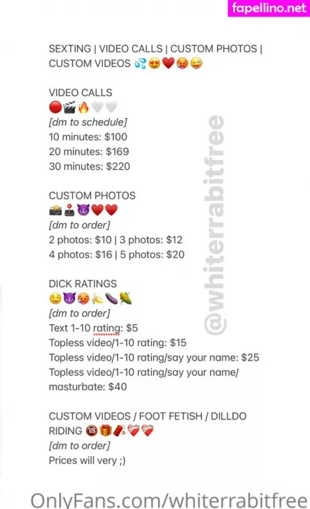 Whiterrabitfree OnlyFans Thumbnail #gCHCjSUUNs