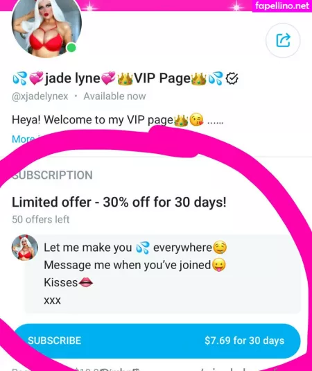 Xjadelynefreex OnlyFans Thumbnail #1vzkfUrHe3