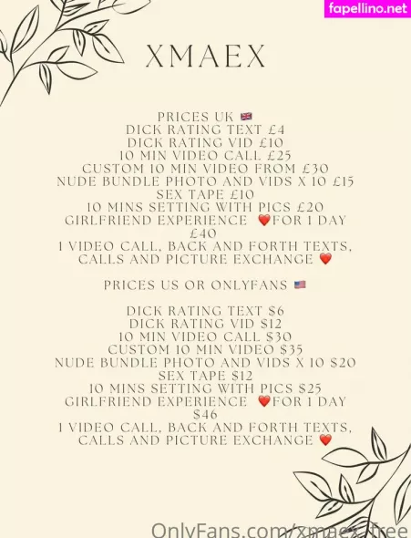 Xmaex Free OnlyFans Thumbnail #3UwZcJglUN