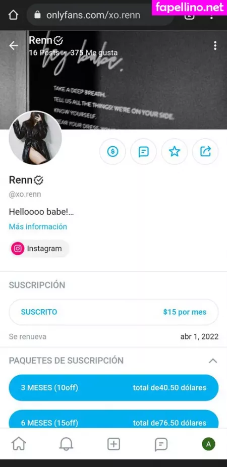 Xo Renn OnlyFans Thumbnail #56XzR8vh33