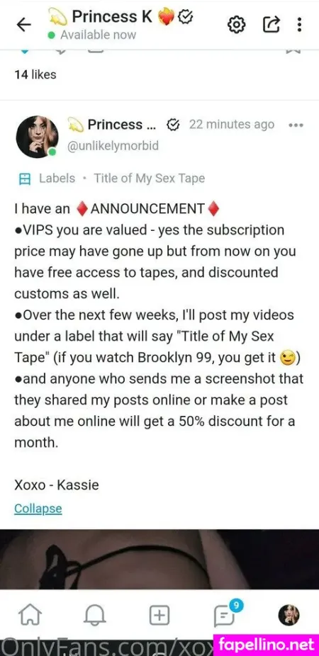 Xoxkassiexox OnlyFans Thumbnail #ZV1pHo8cSZ