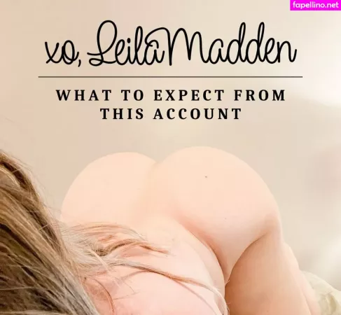Xoxo Leilamadden Free OnlyFans Thumbnail #sJUjlgtlwO