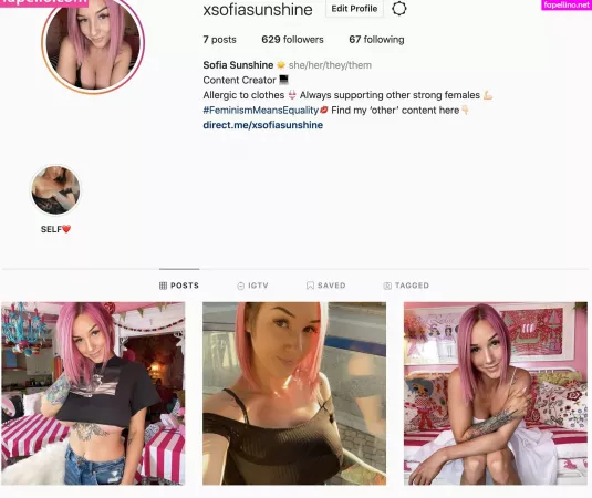 Xsofiasunshinefree OnlyFans Thumbnail #abdeymNX4X