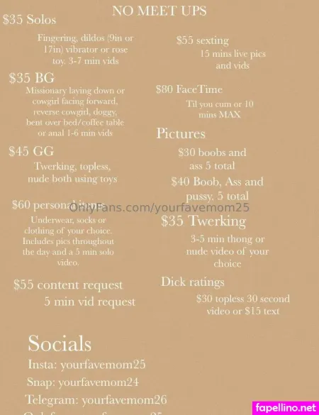 Yourfavemom25 1 OnlyFans Thumbnail #LPE2QM1yuP