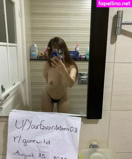 Yourfavoriteteen03 OnlyFans Thumbnail #Pui7CAdn1C