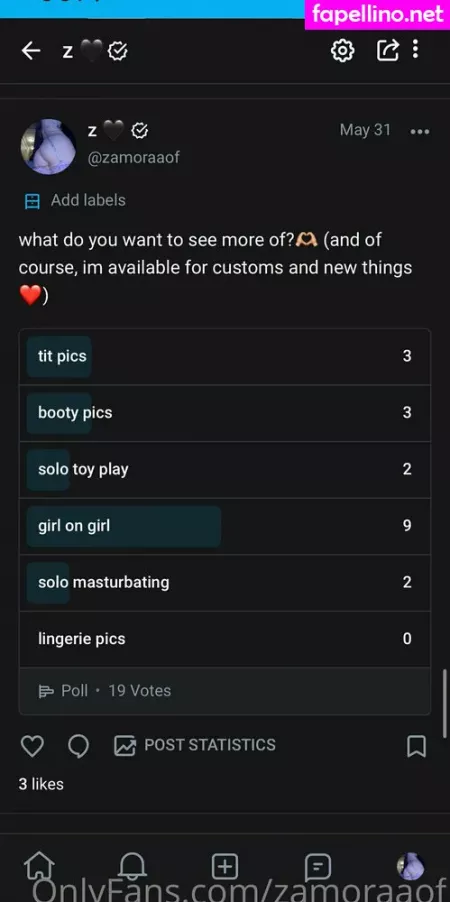 Zamoraaof OnlyFans Thumbnail #J1QQMamc4g