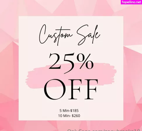 Zoeybrooks18 OnlyFans Thumbnail #7B7SQBlX9w