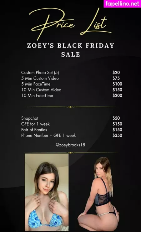 Zoeybrooks18 OnlyFans Thumbnail #jfEmoaYt4m