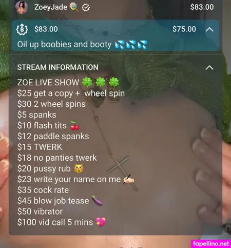 Zoeyjade98 OnlyFans Thumbnail #9PAMtAM6wE