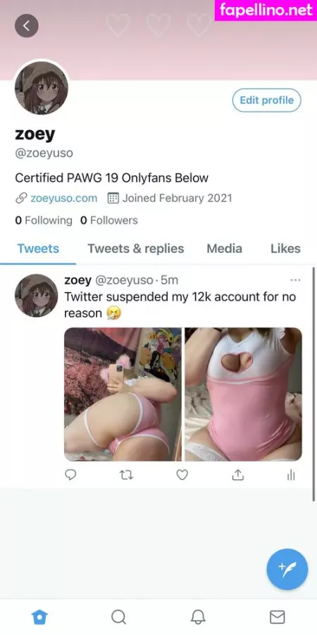Zoeyuso OnlyFans Thumbnail #Eqh458cDou